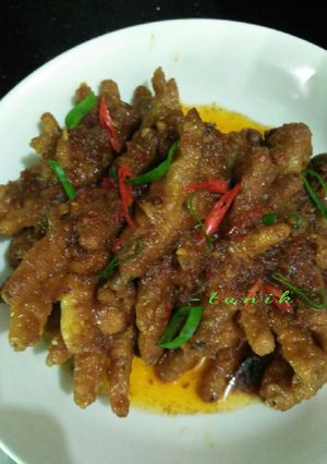 Foto resep 127. Ceker Kecap Pedas