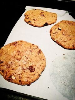 Une photo de Gros cookies américains