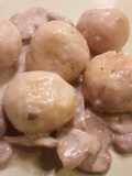 Polpette di ricotta con i funghi