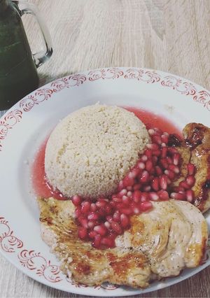 Fahéjas-gránátalmás csirkemell ☀️ebéd☀️ recept fotója