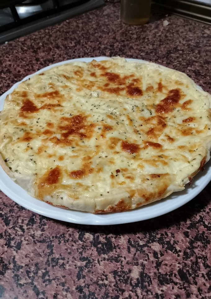 Una foto de Quiche de calabacín y puerros