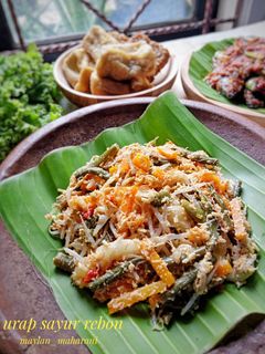 Foto resep Urap sayur rebon
