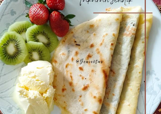 Cara membuat Crepes *Takaran sendok* Cara membuat Crepes *Takaran sendok*