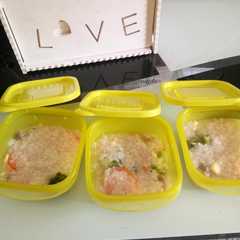 A picture of MPASI 6 months menu 4 bintang.