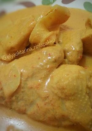 Foto resep Ayam gulai rebung