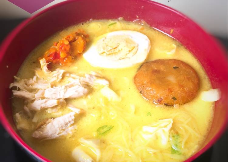 Cara Gampang Membuat Soto Ayam Santan yang Lezat Sekali