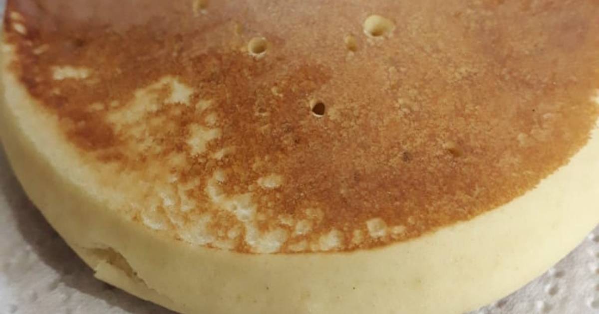 Hot cakes con harina común - 86 recetas caseras- Cookpad