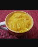 Sopa crema de Zapallo y jengibre