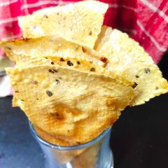 A picture of Papad Nachos.