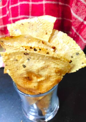 A picture of Papad Nachos.