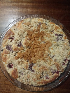 Una foto de Kuchen de frutos rojos