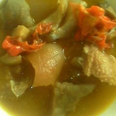 My pepper soup A picture of My pepper soup.