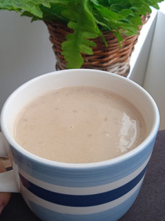Una foto de Quinua con leche