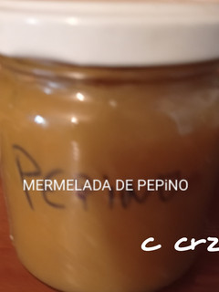 Una foto de Mermelada de pepino y manzana MCC