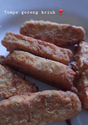 Foto resep Tempe goreng kriuk ❣