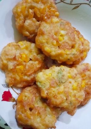 Foto resep Perkedel jagung bumbu Iris