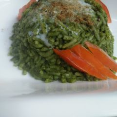 A picture of Spinach Lemon Rice.