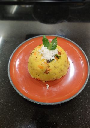 A picture of Breakfast Upma.
