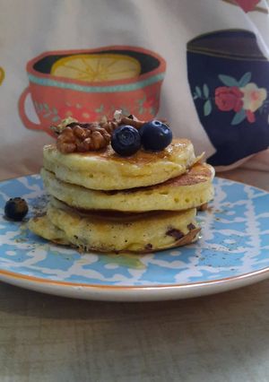 Φωτογραφία της συνταγής Pancakes (αφράτα)