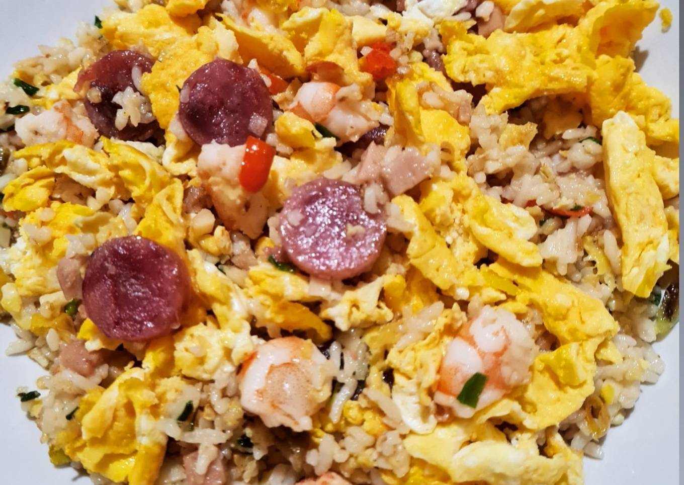 Nasi Goreng 🐷🦐 Pedas Gurih (Non Halal)