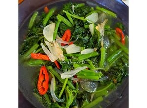 Gambar Sayur Bayam Tumis Air