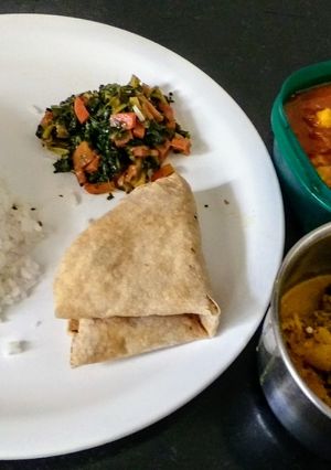 A picture of Bamboo shoots Curry with Mustard paste (KARIDI Besara in Odisha).