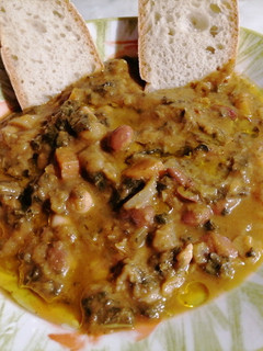 Foto di Minestrone di cavolo nero e borlotti