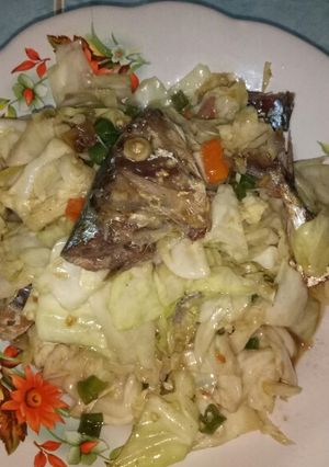 Foto resep Tumis kol ikan asin peda