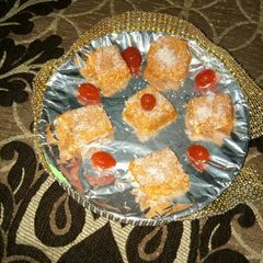A picture of Sweet rice burfi.