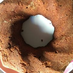 A picture of Atta/coconut/chiaseedscake #localingredientcontest.