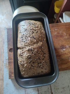 Una foto de Pan de chía y linaza