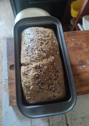 Una foto de Pan de chía y linaza