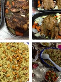 صورة لوصفة دجاج مشوي مع الارز بشهي