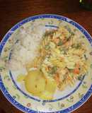 Tornillos con Verduras