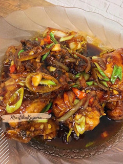 Foto resep Ayam goreng mentega pedas
