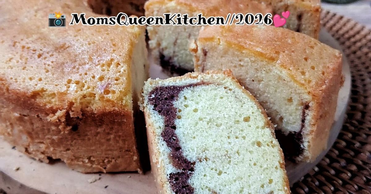 Bolu marmer jadul (loyang 18)