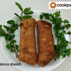A picture of Paratha roll.