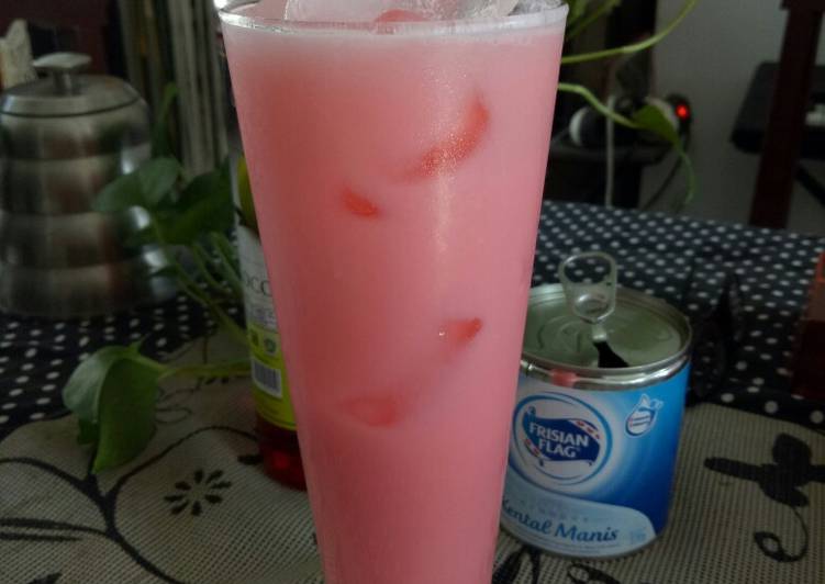 Resep Terbaik Pink Lava ala Richeese Factory Nikmat Lezat