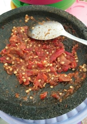 Foto resep Sambel Terasi Dadakan Mantap