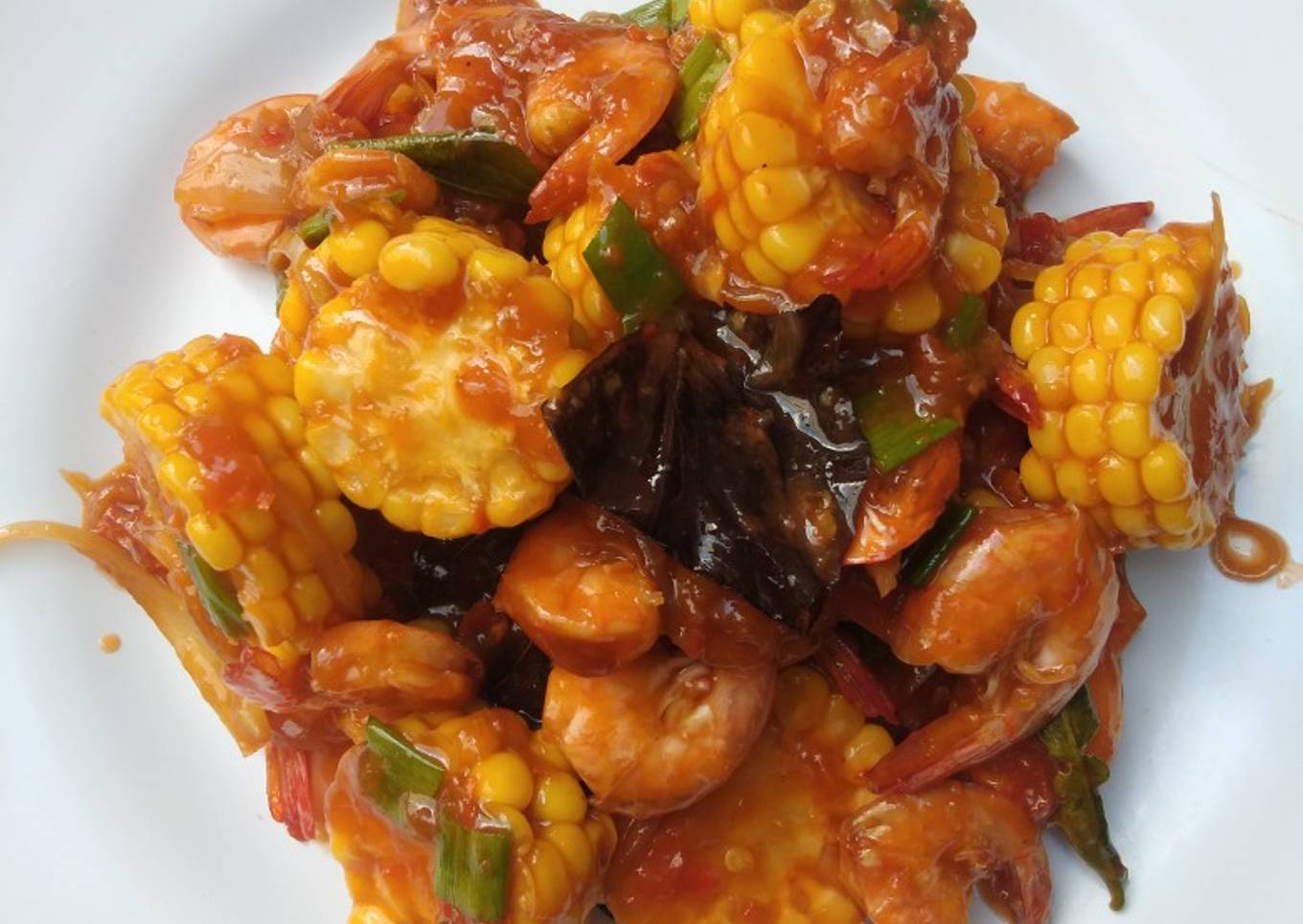 Udang saos padang