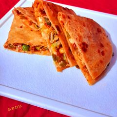 A picture of Veg Cheese Wraps.