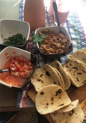 Una foto de Tacos de bondiola de cerdo