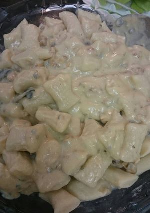 Foto de Molho gorgonzola e nozes