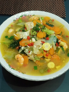 Foto resep Capcay udang kuah