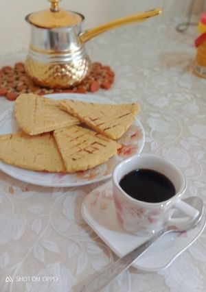 صورة لوصفة خبز فطير بسميد متوسط