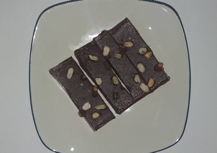 Puding Cake Cokelat foto resep utama
