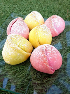 Una foto de Galletas tulipanes rellenas cabello de ángel