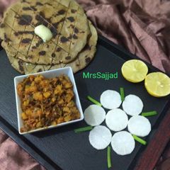Mooli ki sabzi A picture of Mooli ki sabzi.