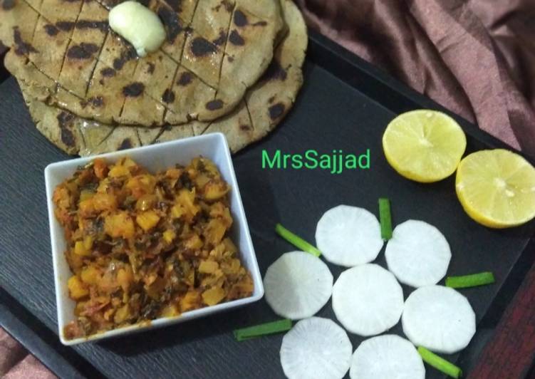 Recipe of Quick Mooli ki sabzi