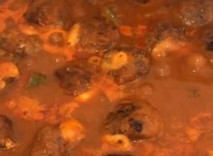Una foto de Albóndigas rellenas de queso